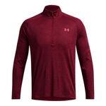 Under Armour Tech Textured 1/2 Zip-GRY Long-Sleeves